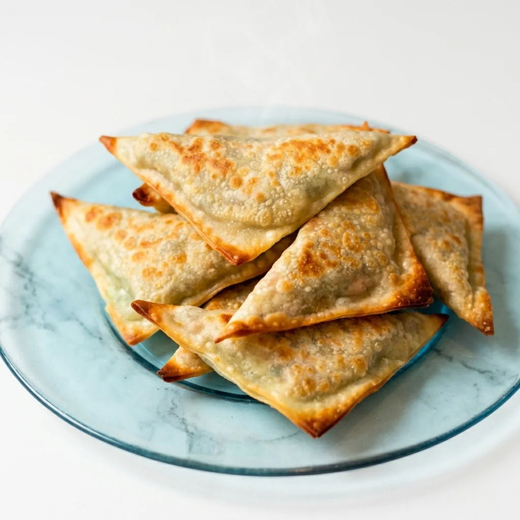 Crispy golden samosas at Shahi Zaika Calgary